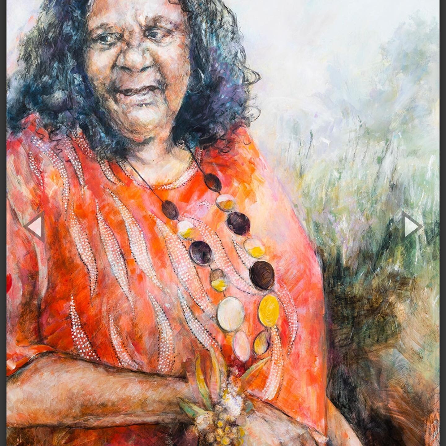 In beautiful synchronicity with today's OPEN DAR video, the 2020 Blacktown City Art Prizes were announced on Sat 28 Nov, and Graham Cheney won the Local Artist Prize for his portrait 'Auntie Rita Wright' 
@BlacktownArts
