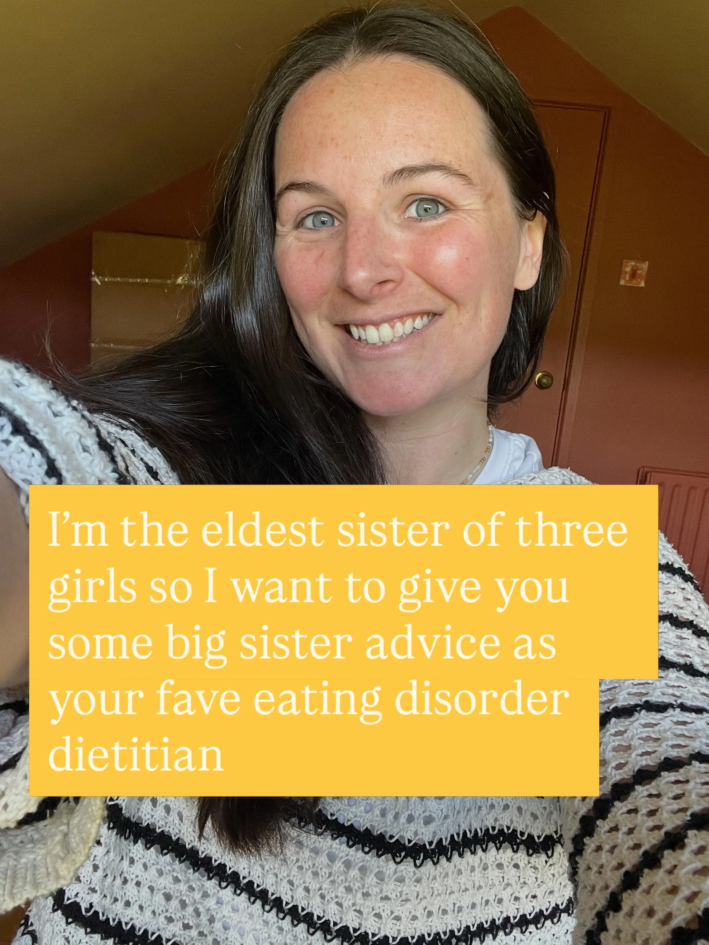 What would you add to this?

I love being a big sister (as much as annoy my sisters) and I love being a cheerleader for all my clients. Because when you are in the thick of making these changes self doubt can creep in, are you doing it right? Is this