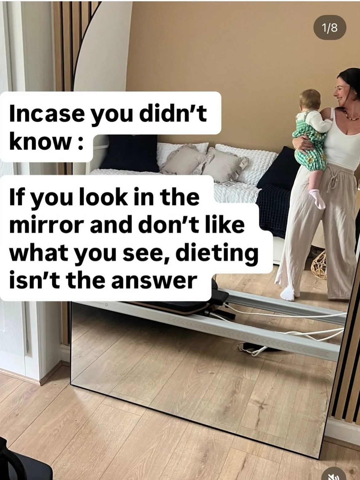 We had a few questions on the team pod this week around body image, the beliefs we hold about our body and it prevents us from doing or not doing and this is a gentle reminder. 

If you are feeling uncomfortable in your body this week with the sun, t