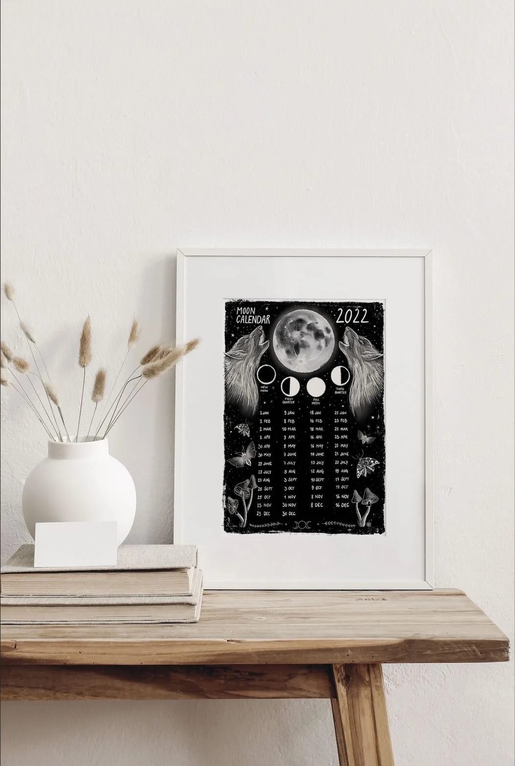 Calendario Lunare, 2022