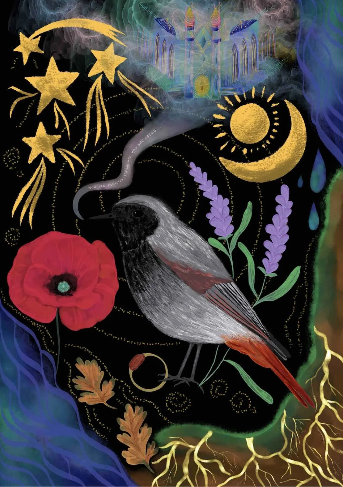 Messages from a Black Redstart, Digital, 2022