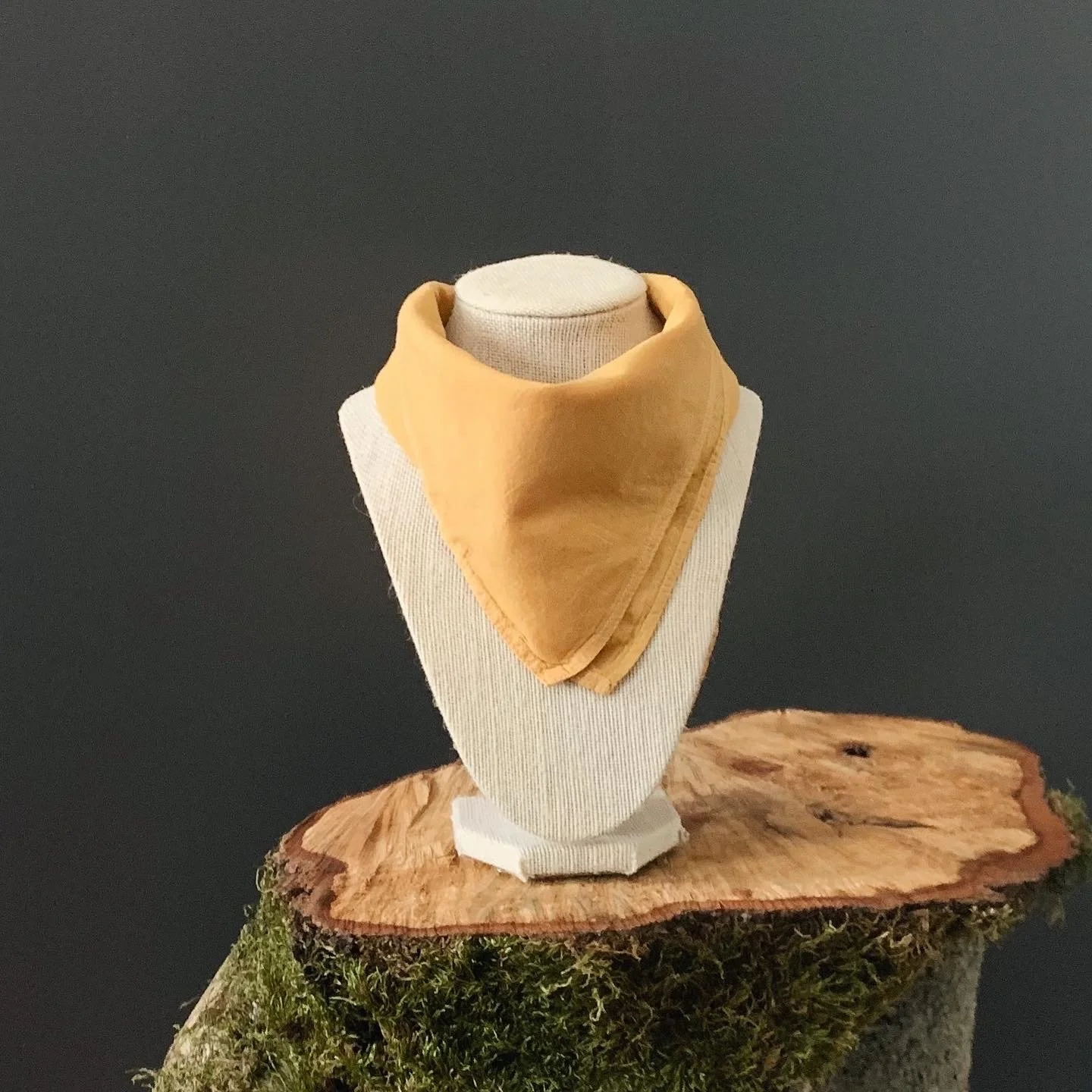 Onion peel dyed bandana