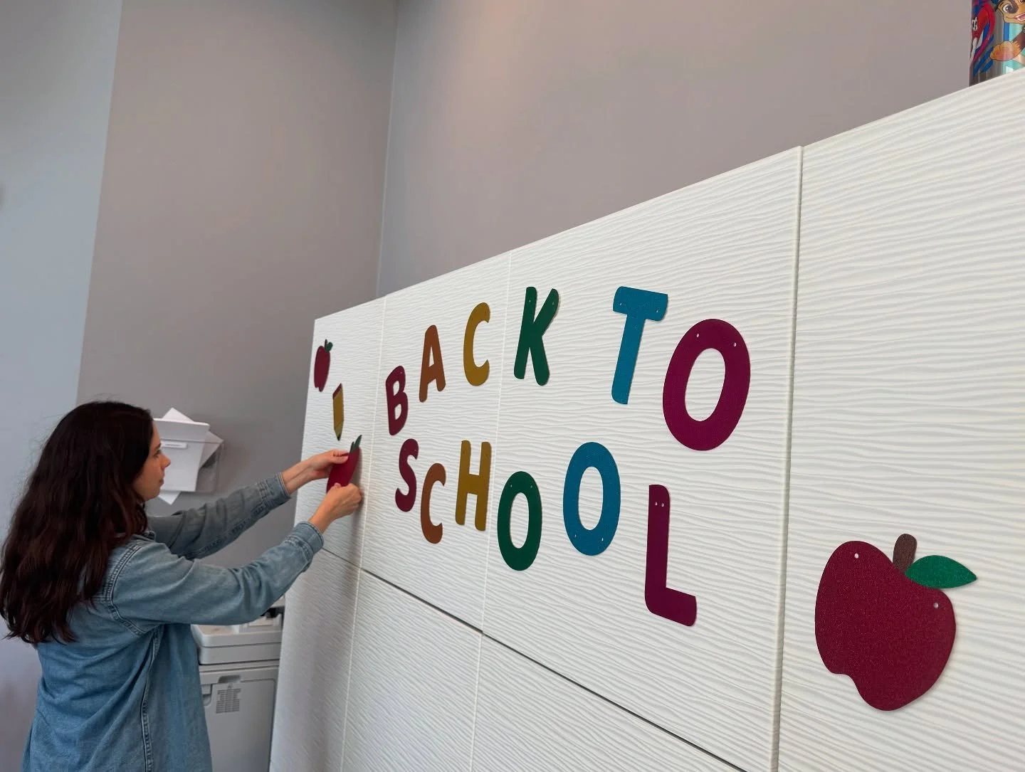 We are ready for the new school year! The Peekadoodle staff has been working hard and having fun while setting up our classrooms, brushing up on our CPR training, prepping the Pink House Farmers Market and bonding through the joys of our own flavored