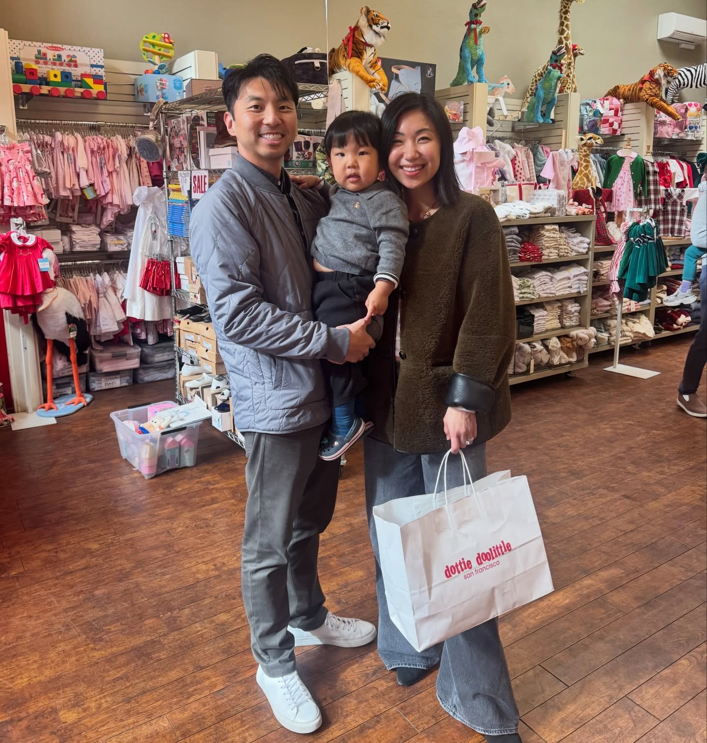 A huge thank you to @dottiedoolittle and the Madigan family @pjmaddy @reidssss for such a special shopping event this morning to benefit Peekadoodle. And thank you so much as well to the families that came by to shop! Dottie Doolittle is a San Franci