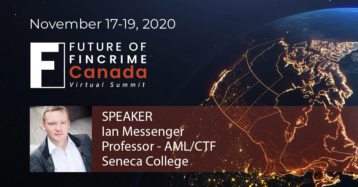 Dr Ian Messenger to speak at the Future of Fincrime Canada summit