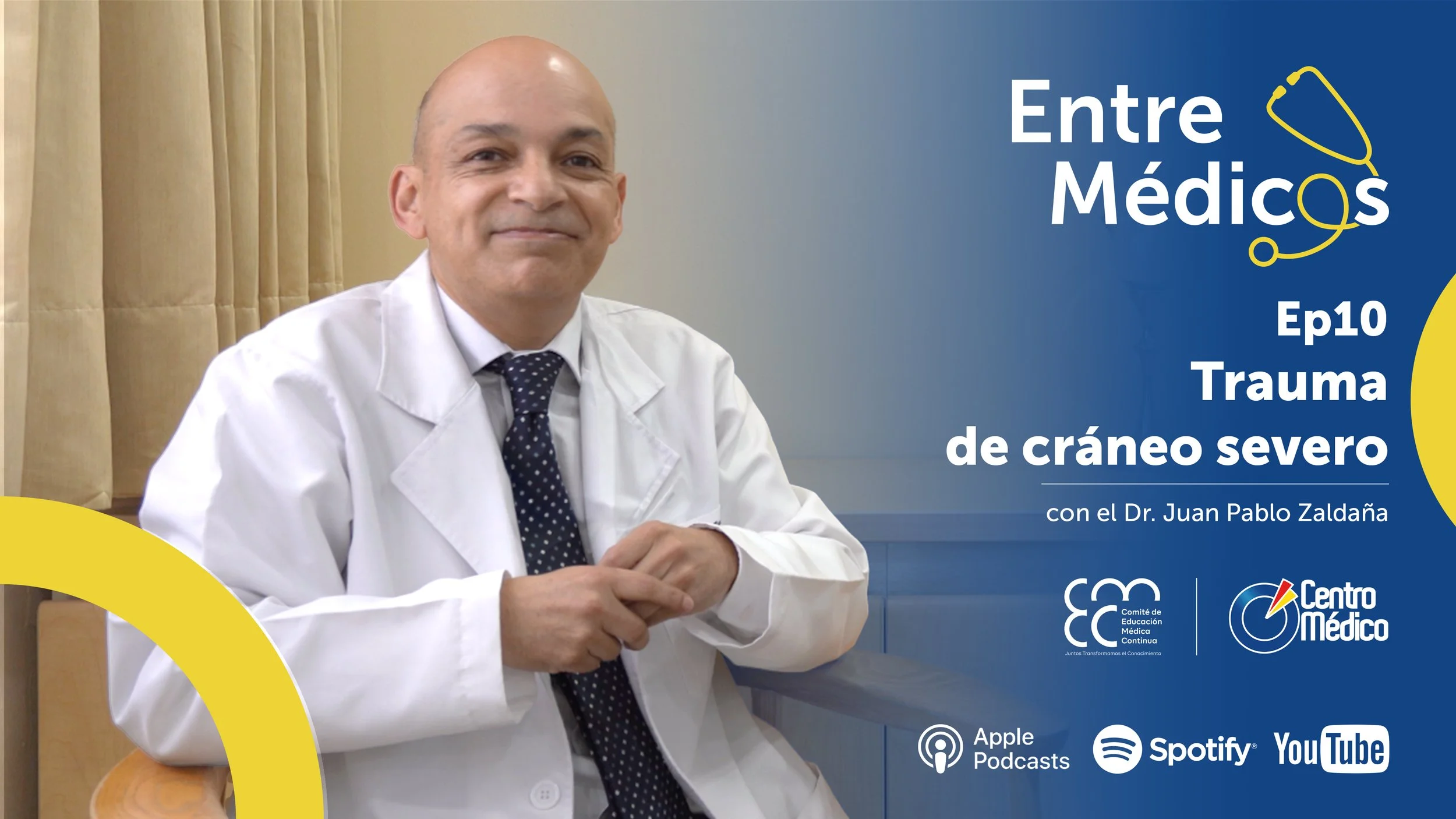 Trauma de cráneo severo con el Dr. Juan Pablo Zaldaña