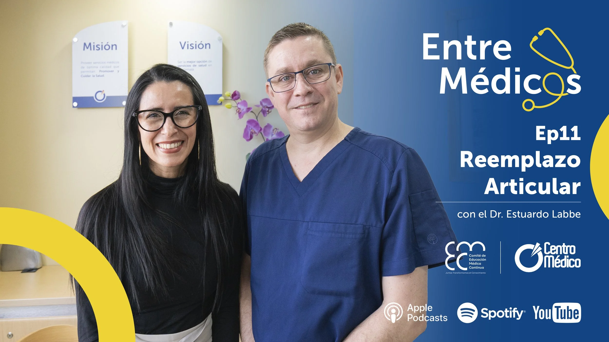 Reemplazo articular con el Dr. Estuardo Labbé