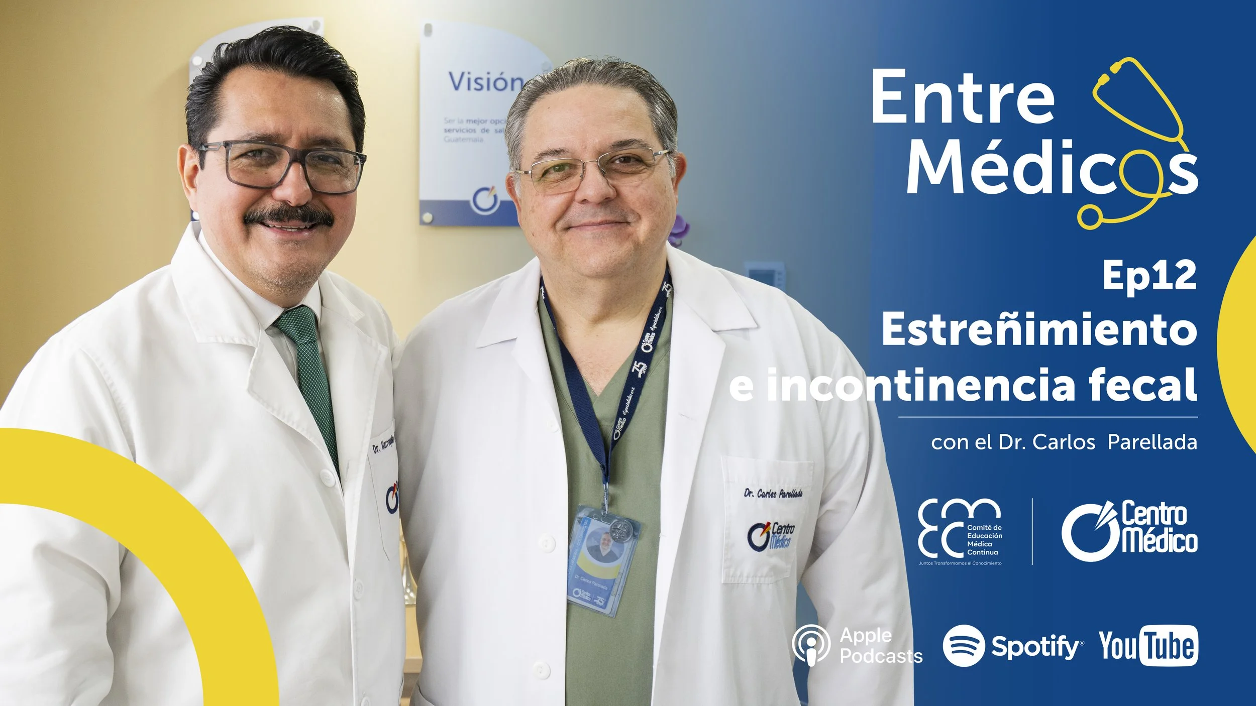 Estreñimiento e incontinencia fecal con el Dr. Carlos Parellada