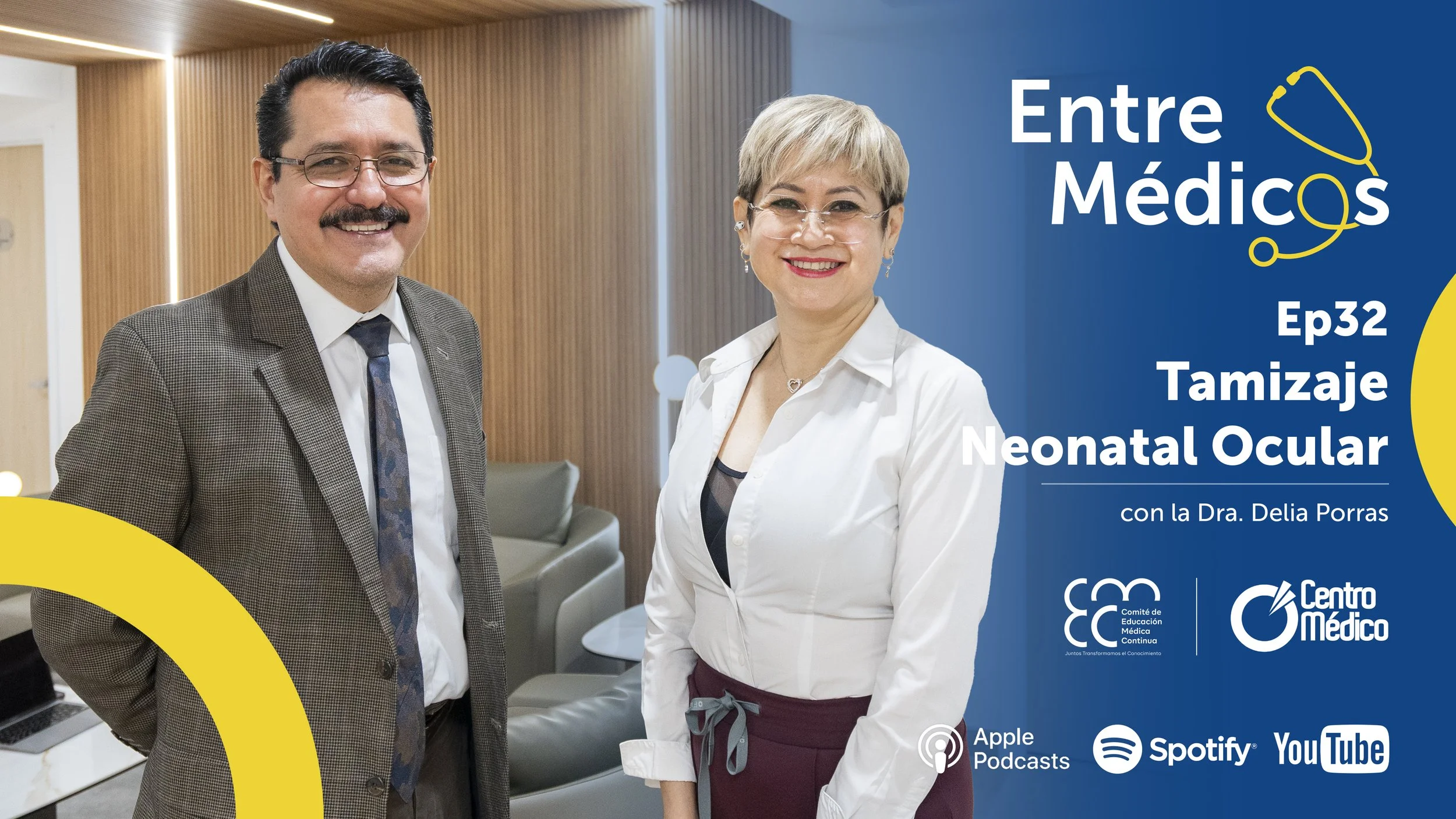 Tamizaje Neonatal Ocular con la Dra. Delia Porras