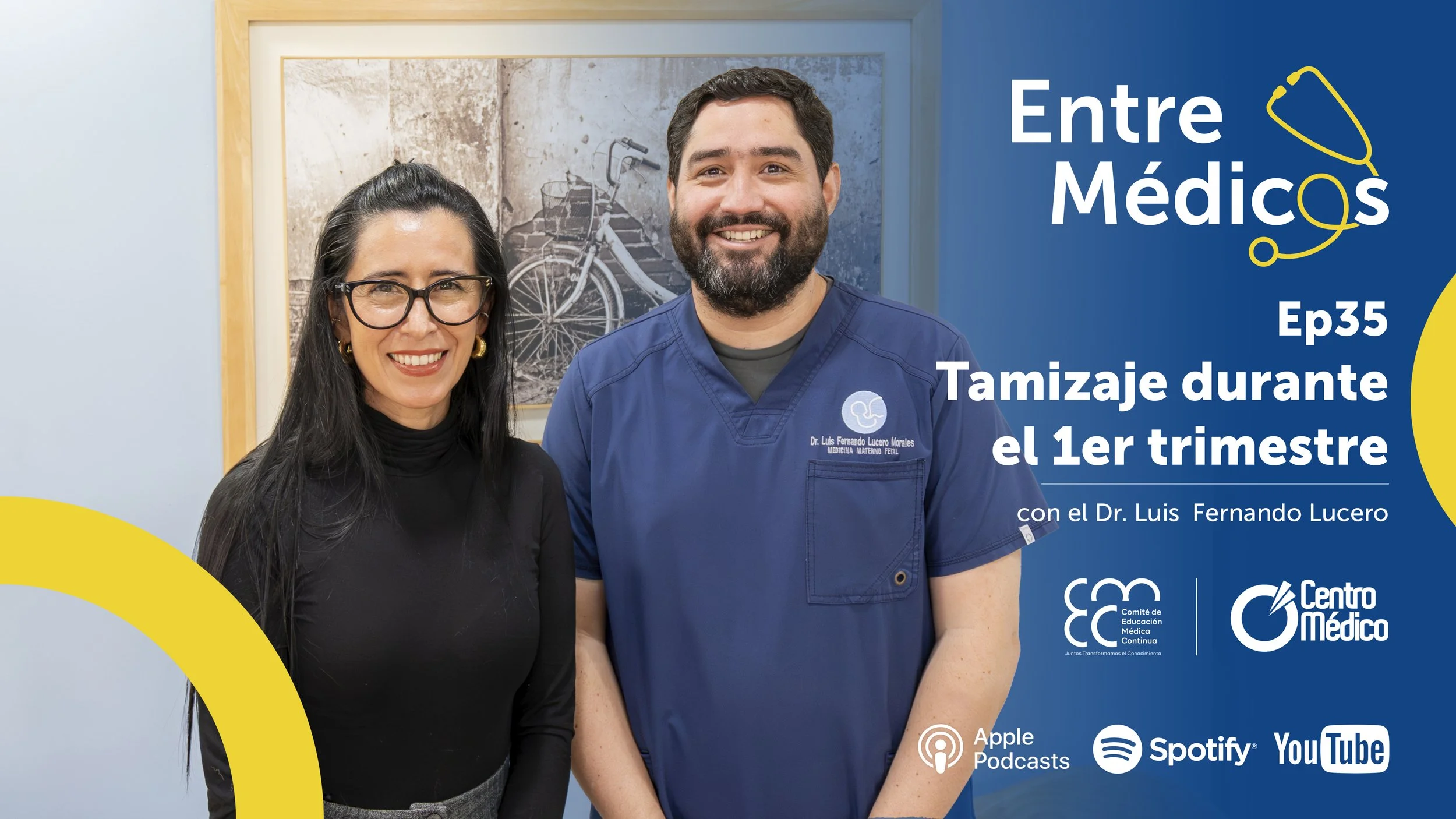 Tamizaje Primer Trimestre con el Dr. Luis Fernando Lucero