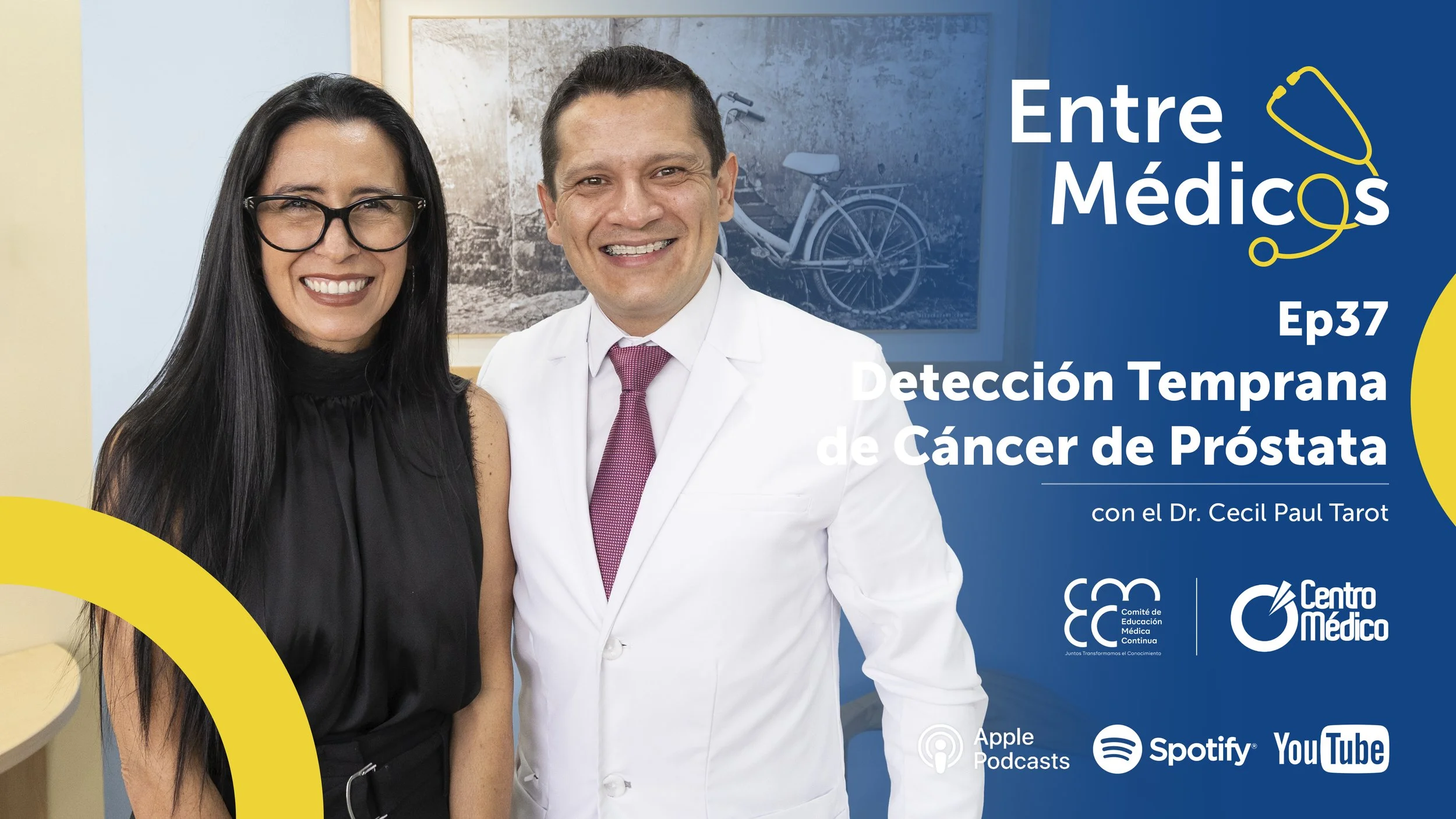 Detección temprana del cáncer de próstata con el el Dr. Cecil Tarot