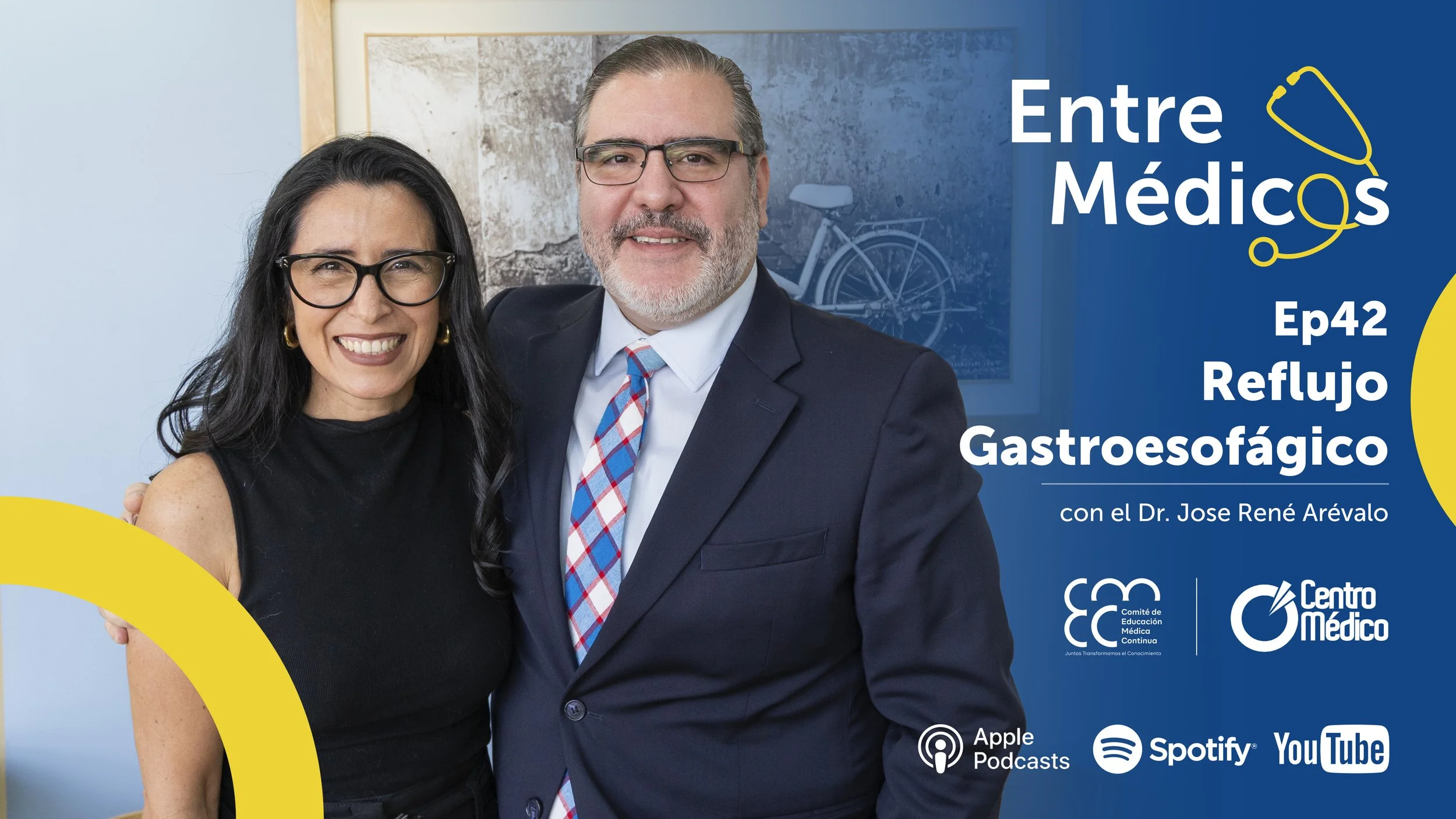 Entre Médicos – Episodio 42 - El Reflujo Gastroesofágico con el Dr. José René Arévalo