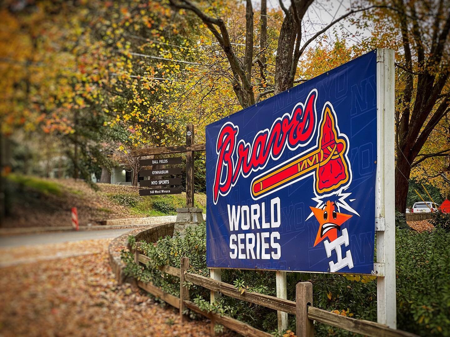 Braves country home of the World Series champions!!
#atlanta #braves #atlantanraves #tomahawk #worldseries #worldserieschamps #chastainmemorialpark #chastain
