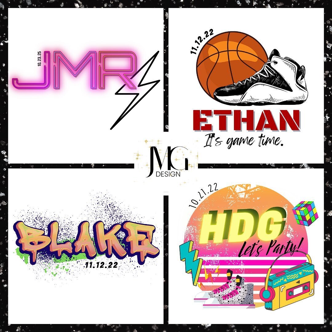 So excited to announce the the launch of @j.m.g.design🎉🎉🎉

Follow along for creative fun including bar/bat mitzvah logos, birthday party designs, sweet 16 designs, corporate logos &amp; more! 

.
.
.
.
.
#barmitzvah #batmitzvah #simchas #mitzvahlo