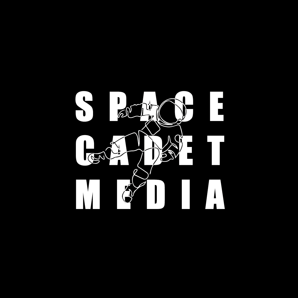Space Cadet Media Logo- white on black .png