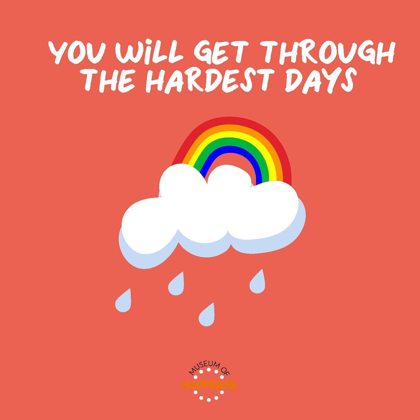Being human can be hard and life can be hard. We want to remind you, that you have survived 100% of your hardest days so far, and you will get through any tough times that are to come 💫🌈