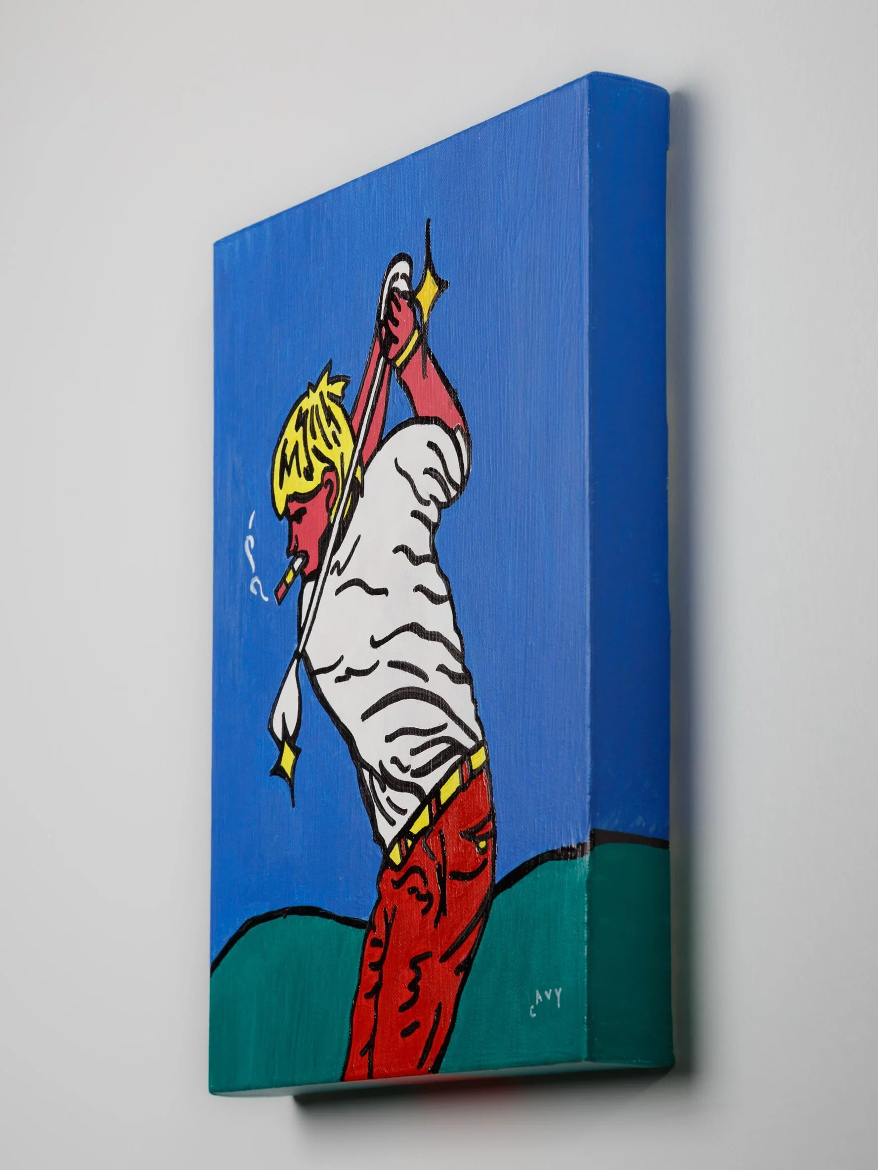"DART"
2026
11"X14"X1"
Acrylic on canvas