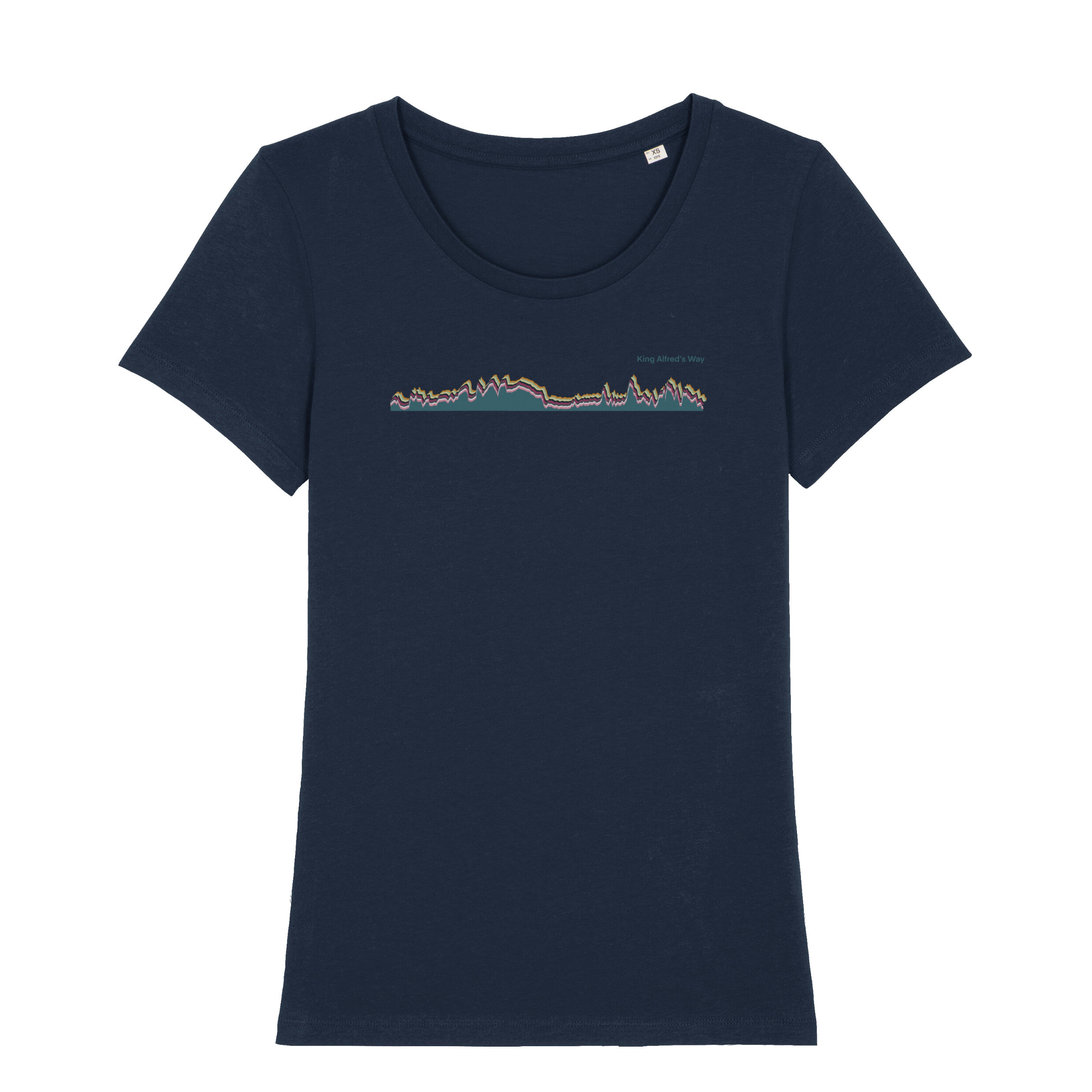 King Alfred's Way Women's T-Shirt French Navy Blue