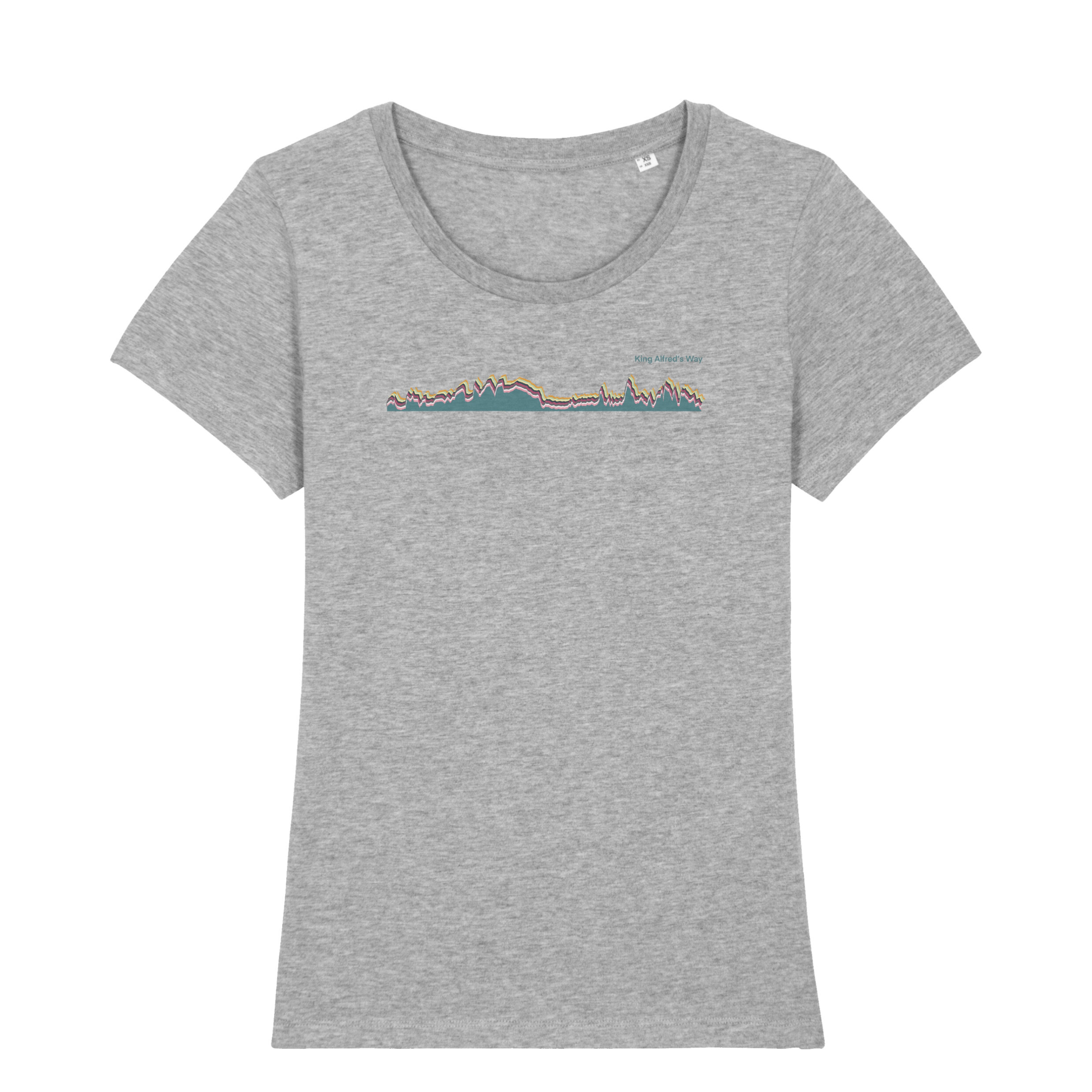 King Alfred's Way Women's T-Shirt Heather Grey