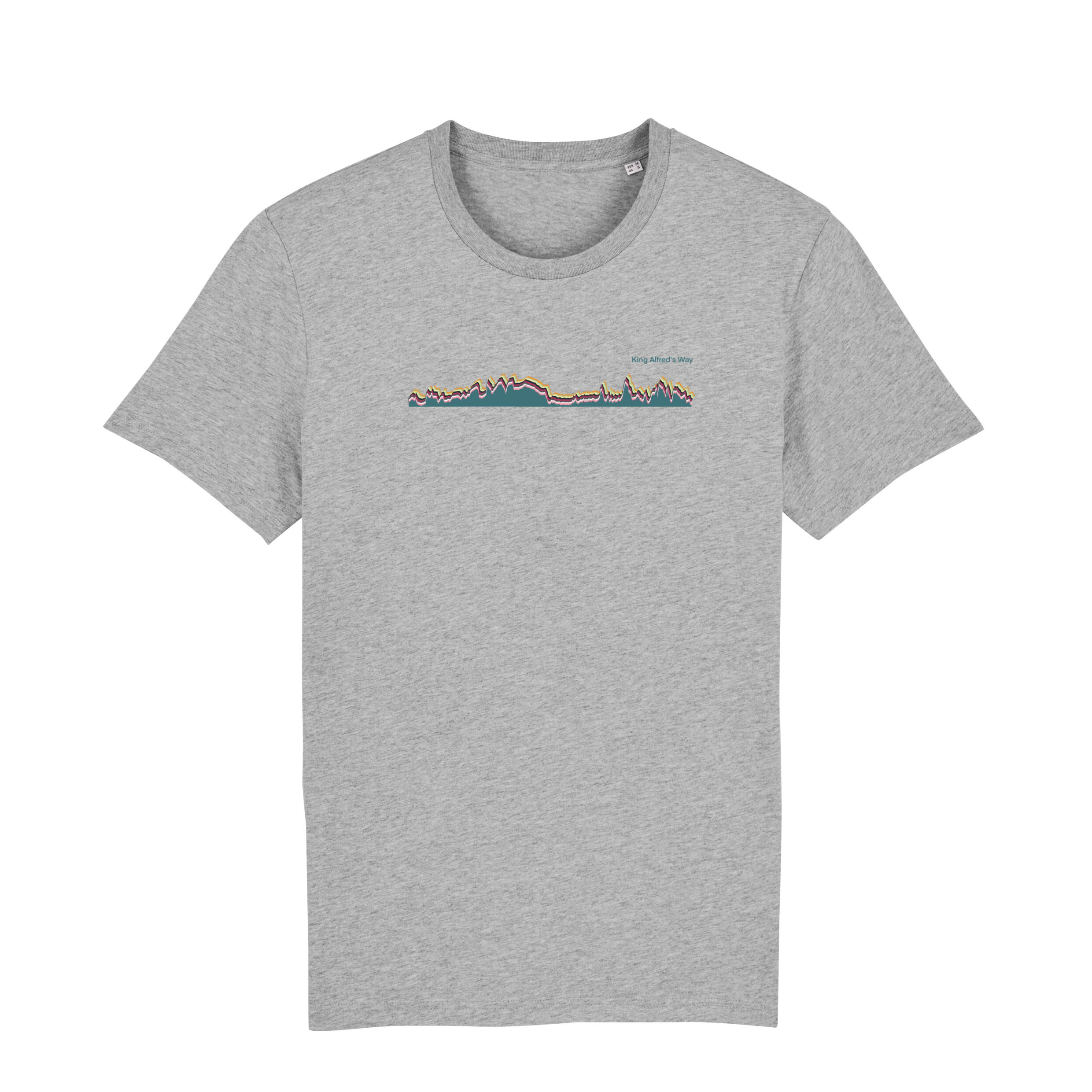 King Alfred's Way Men's T-Shirt Heather Grey