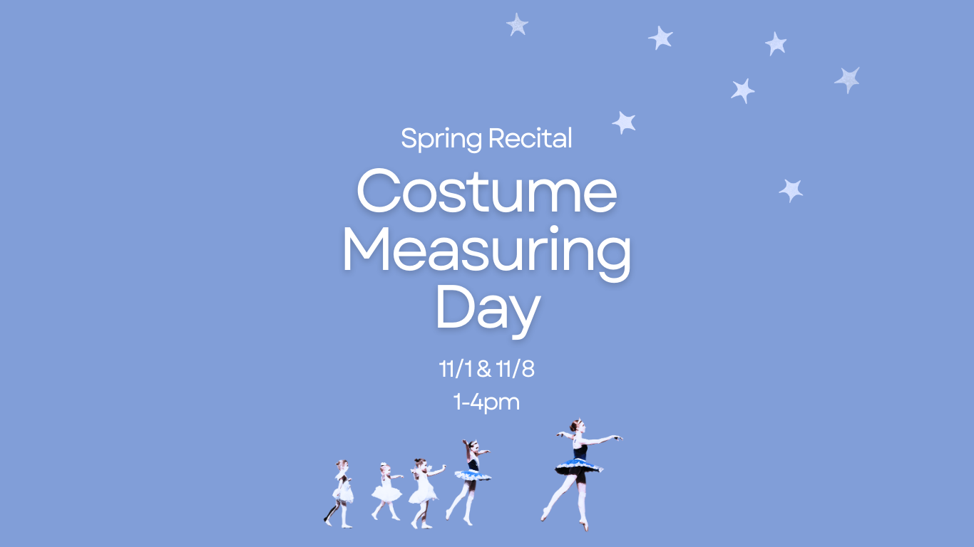 Spring Recital Costume Measuring