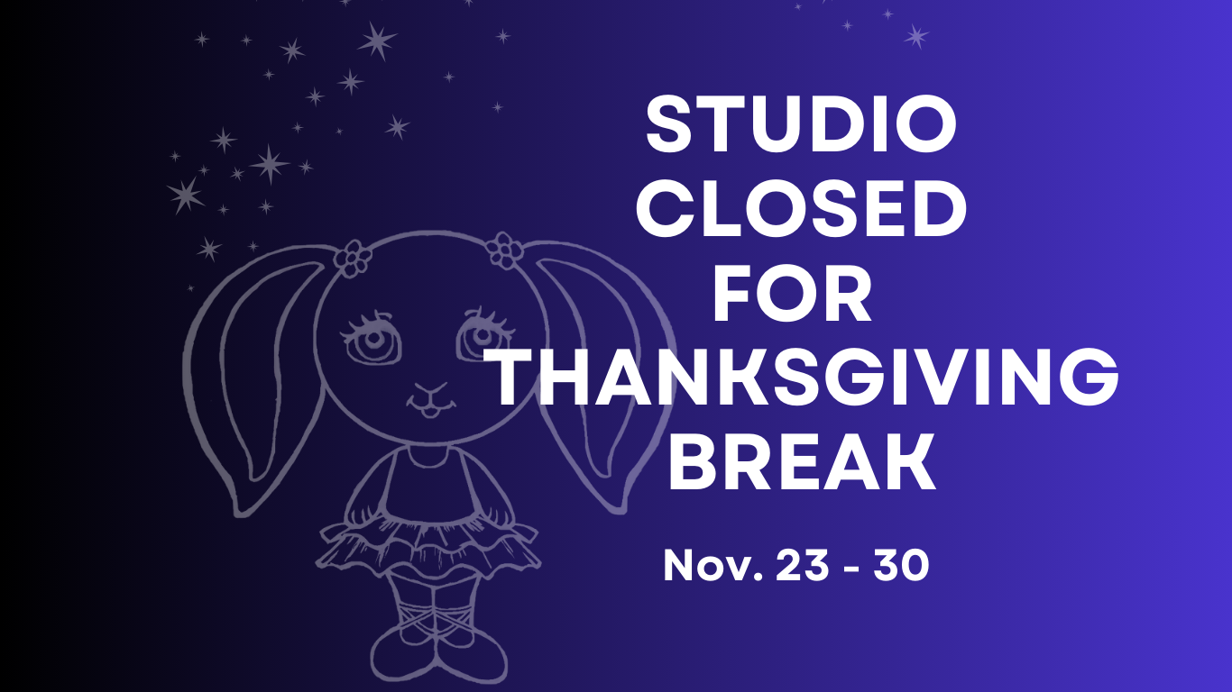 Thanksgiving Break (Studio Closed)
