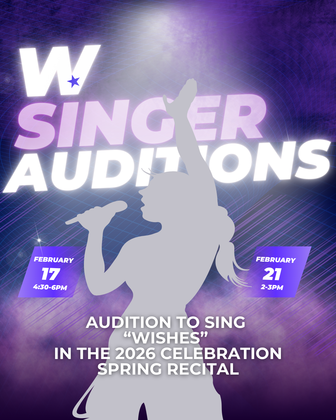 "Wishes" Singer Auditions