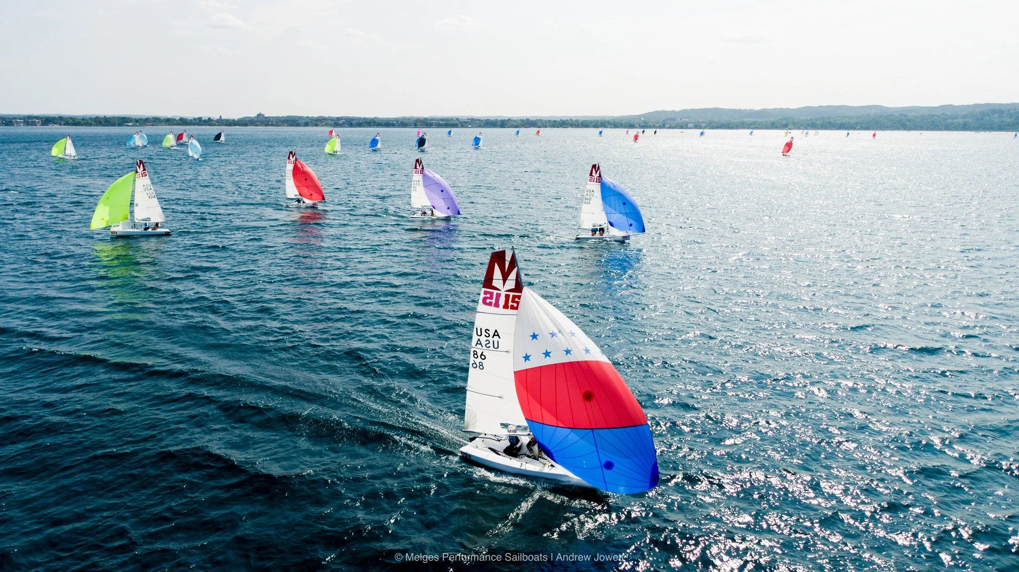 2024 U.S. MELGES 15 NATIONAL CHAMPIONS CROWNED IN NORTHERN MICHIGAN