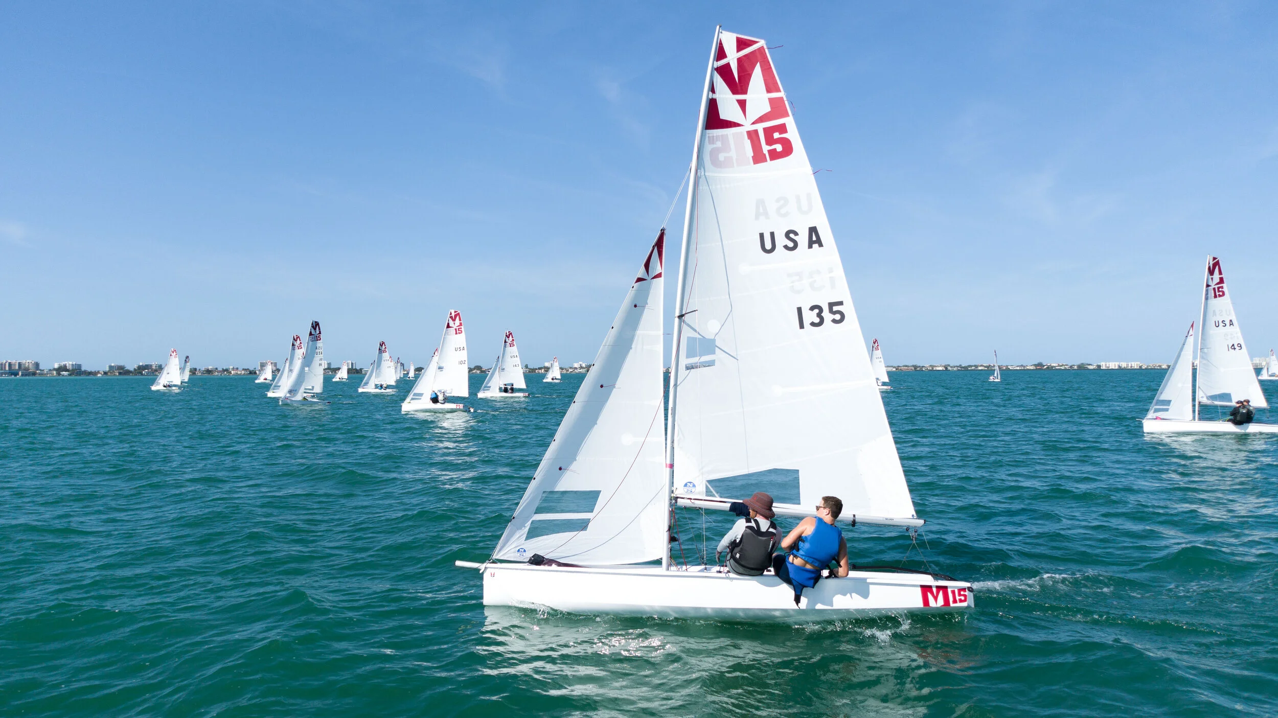 Greenhouse Triumphant at Melges 15 Midwinters