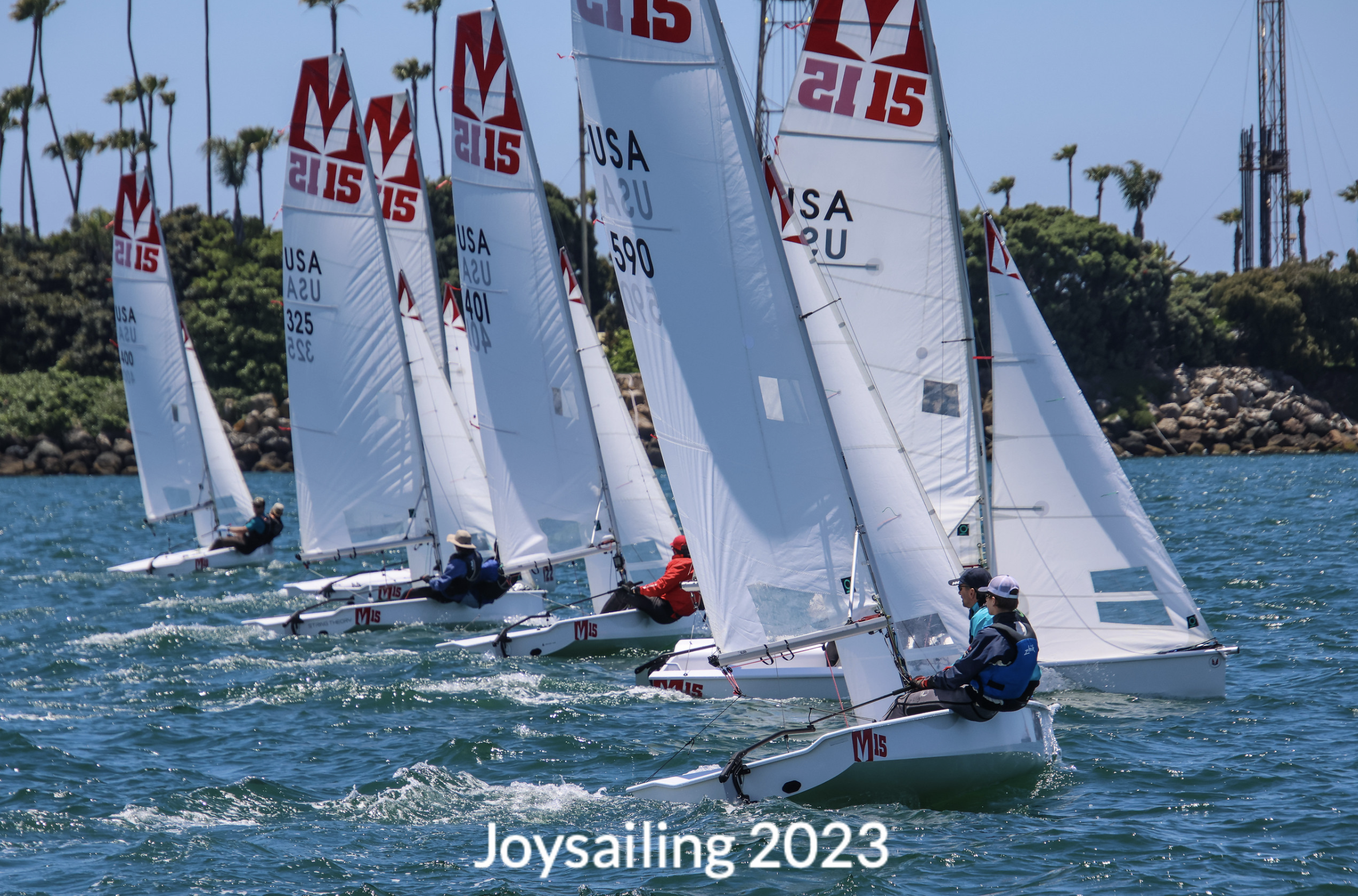 Melges 15s Make Splash at Long Beach Race Week