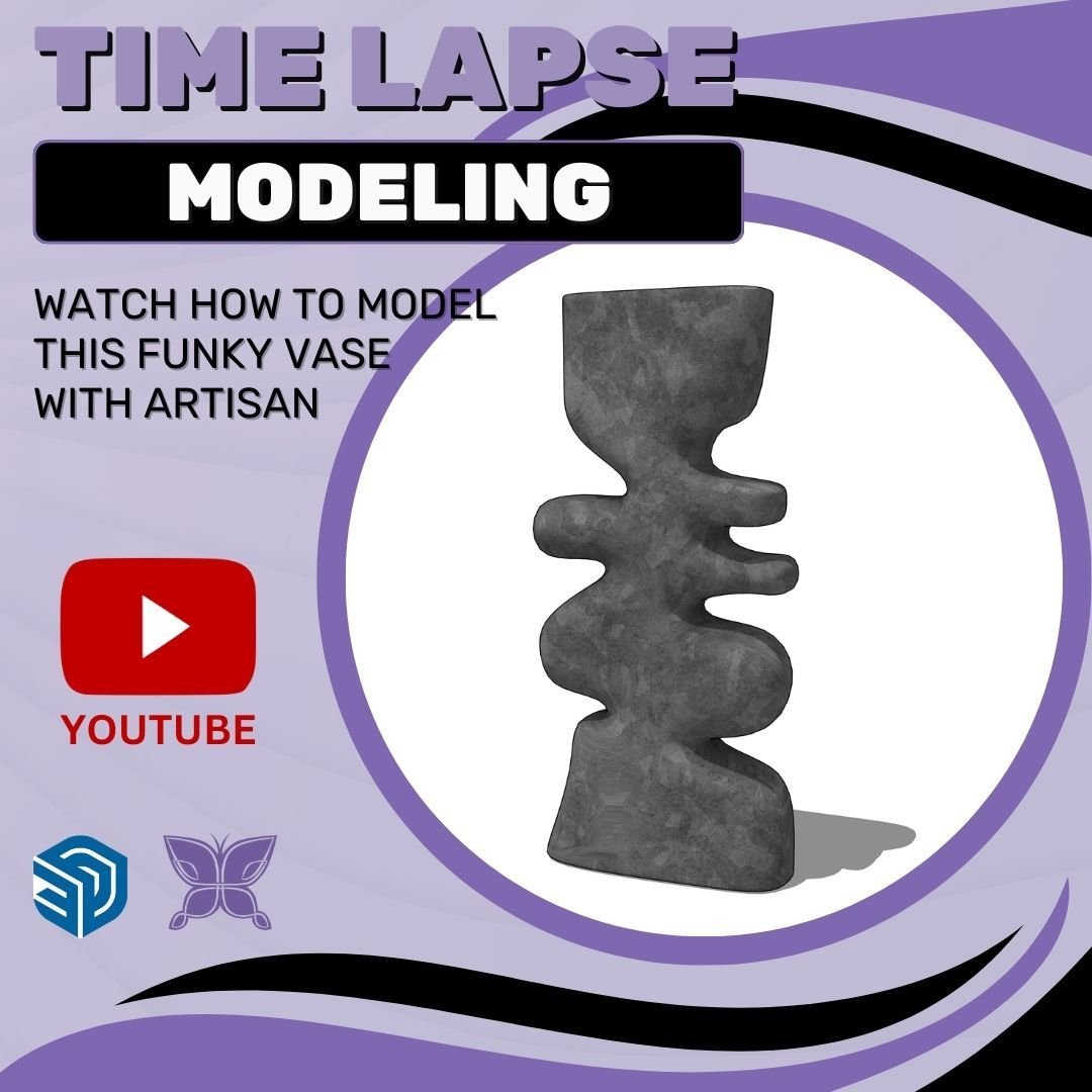 Check out my latest YouTube Video~
In this time-lapse Sketchup video, I'll show you how to use the extension Artisan2 to model a funky organic vase from uttermost. 

see the video here: https://youtu.be/1f3WDRhrLdM

#sketchuptools #sketchuptutor #ske