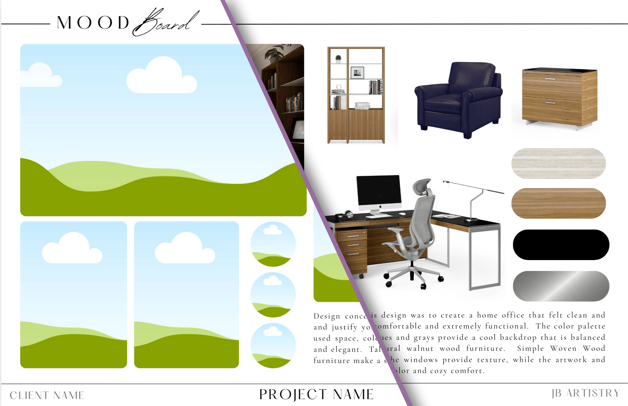 Canva Templates for Interior Design Presentations