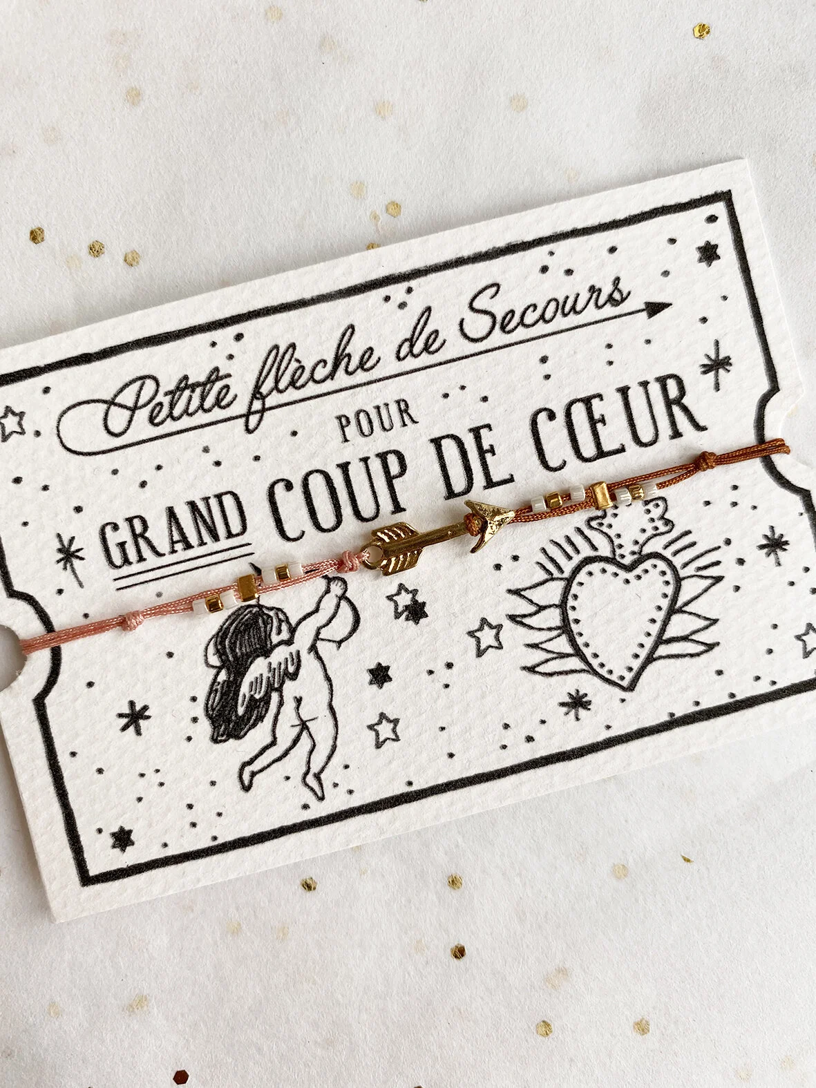 Bracelet à souhaits Coup de cœur