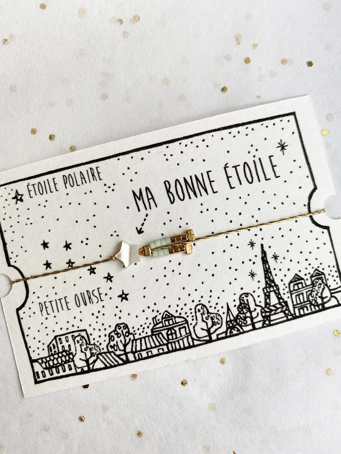 Bracelet à souhaits Ma bonne étoile