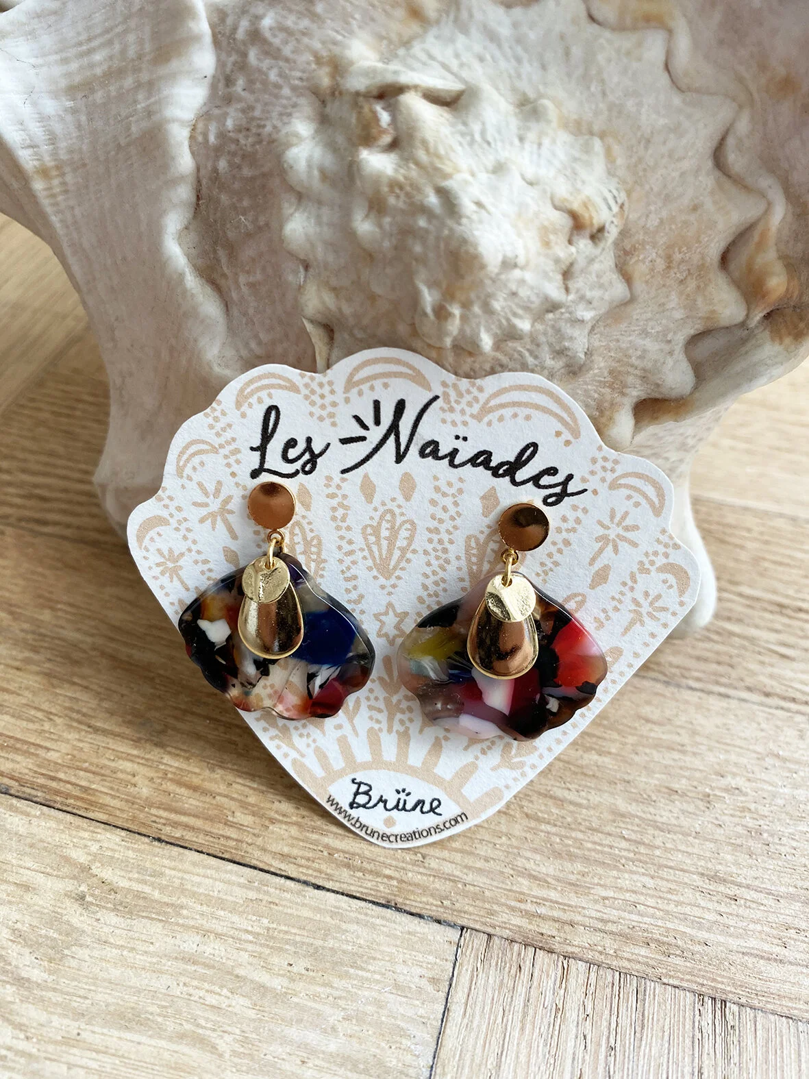 Boucles d'oreilles Les Naïades