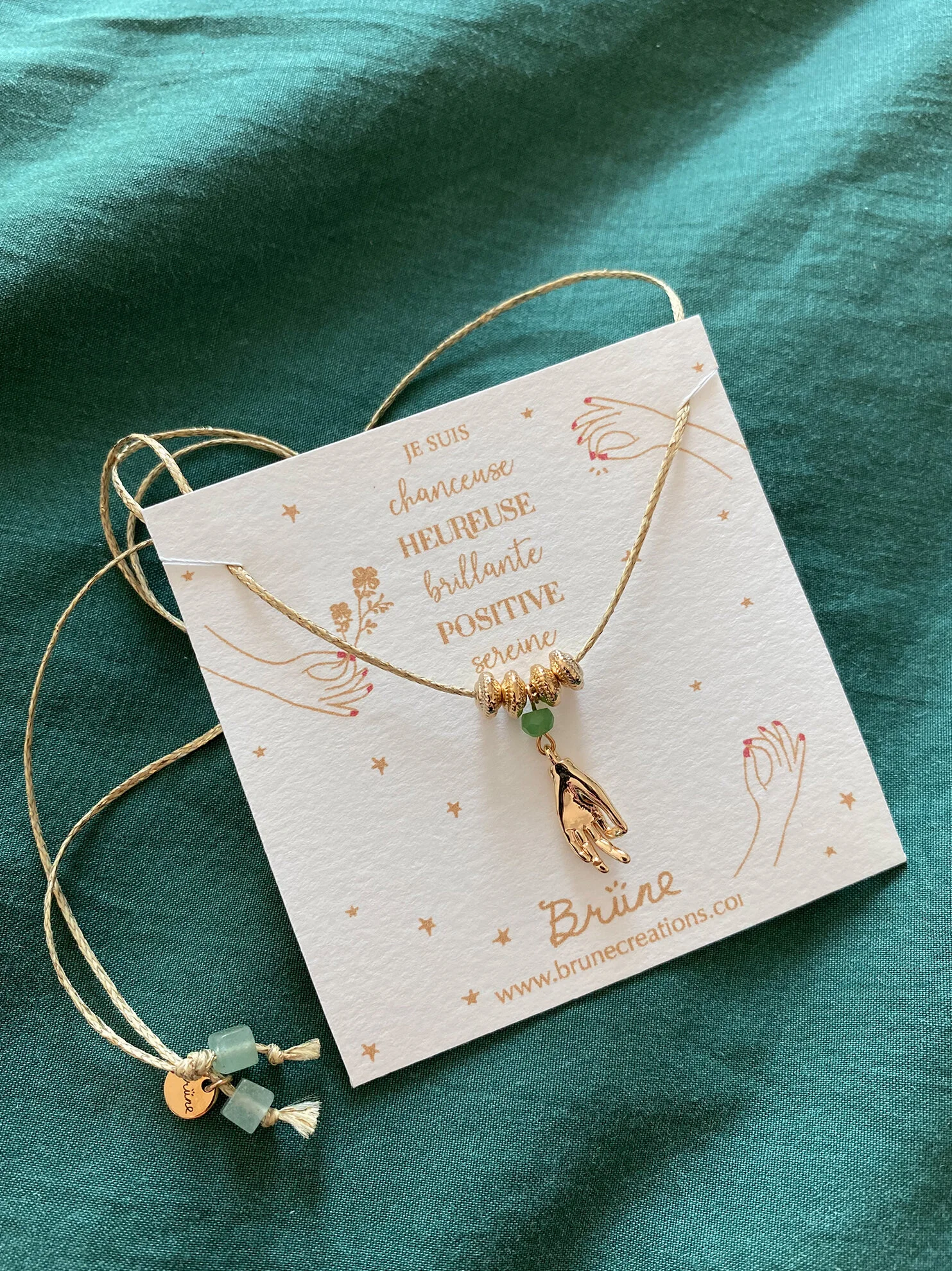 Collier Je suis sereine
