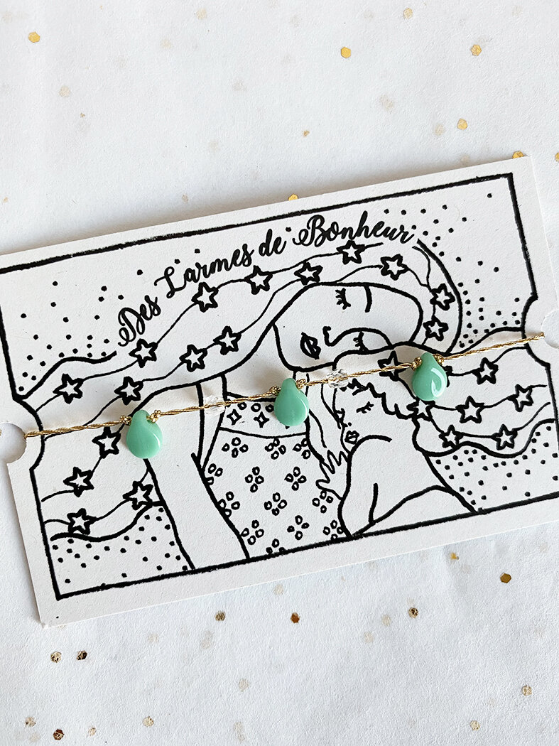 Bracelet à souhaits Des larmes de bonheur