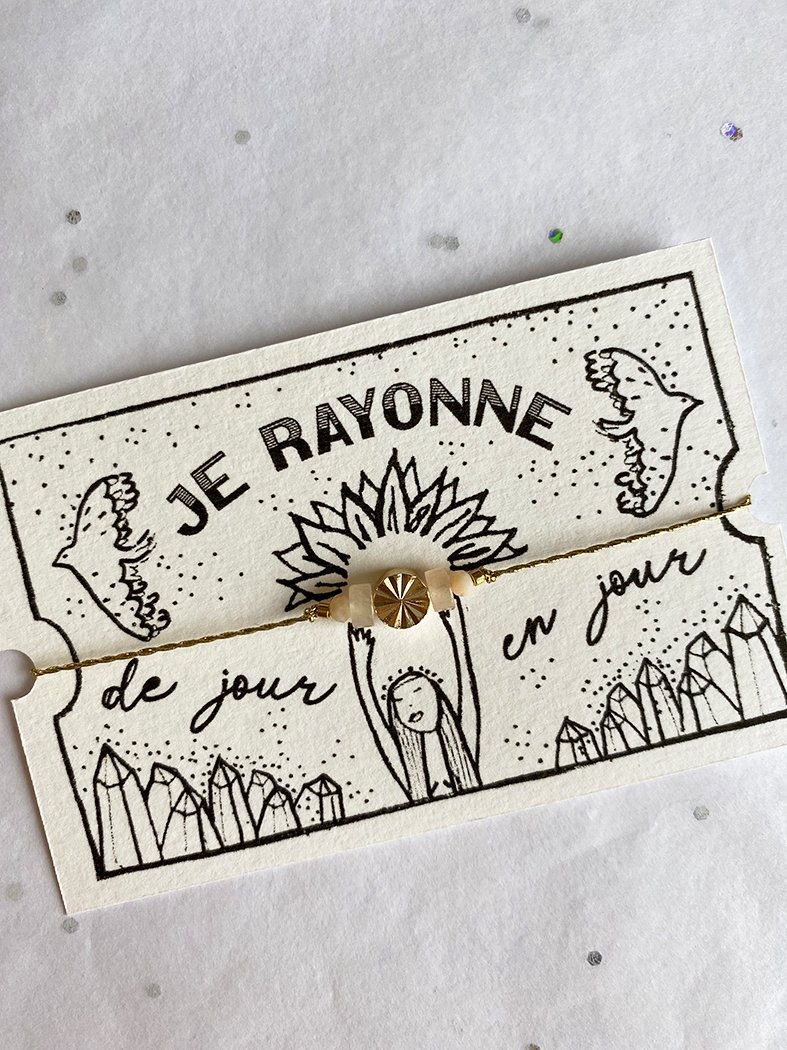 Bracelet à souhaits Je rayonne
