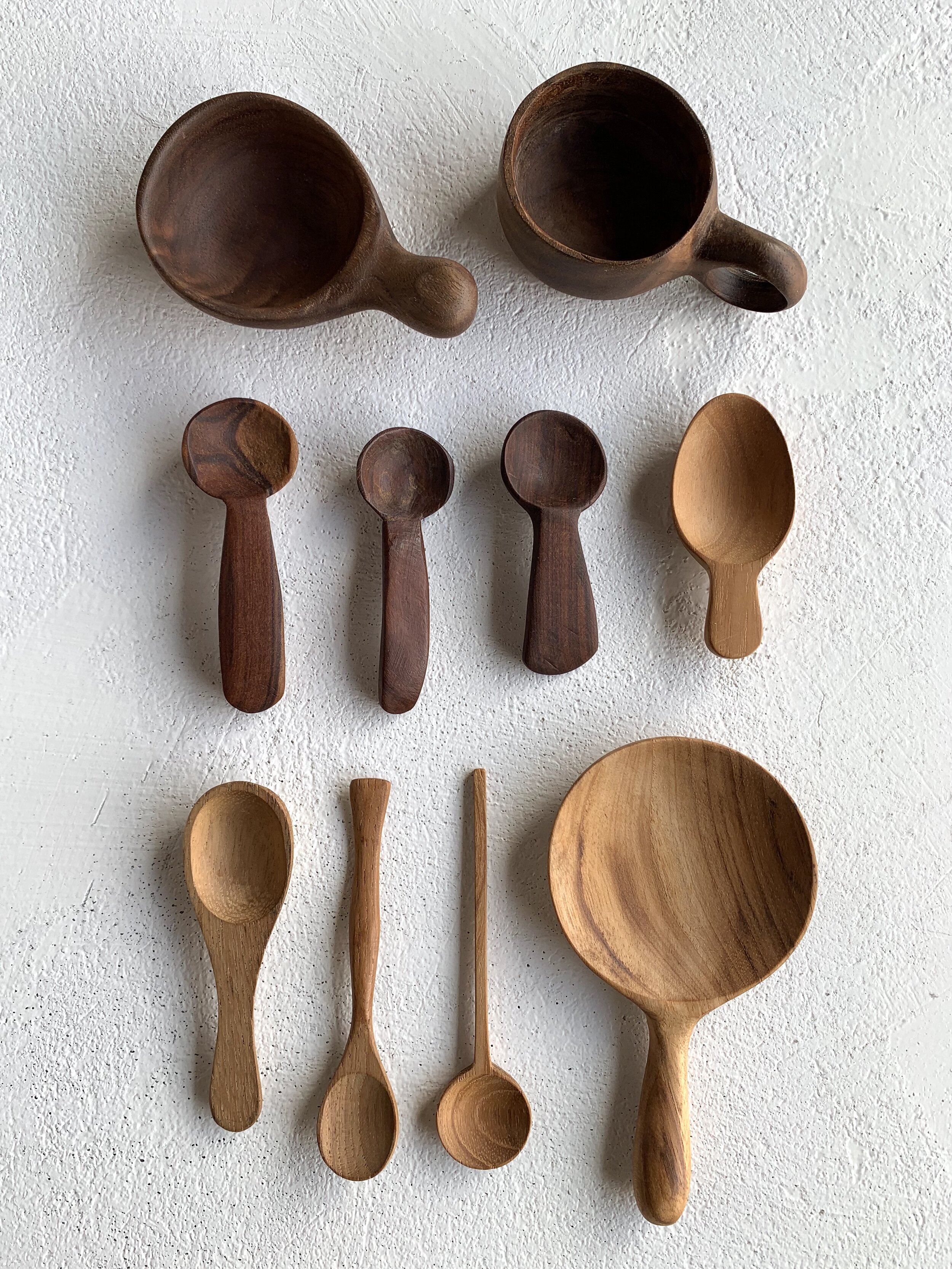 Tiny wood spoons/scoops — Plate & Patina