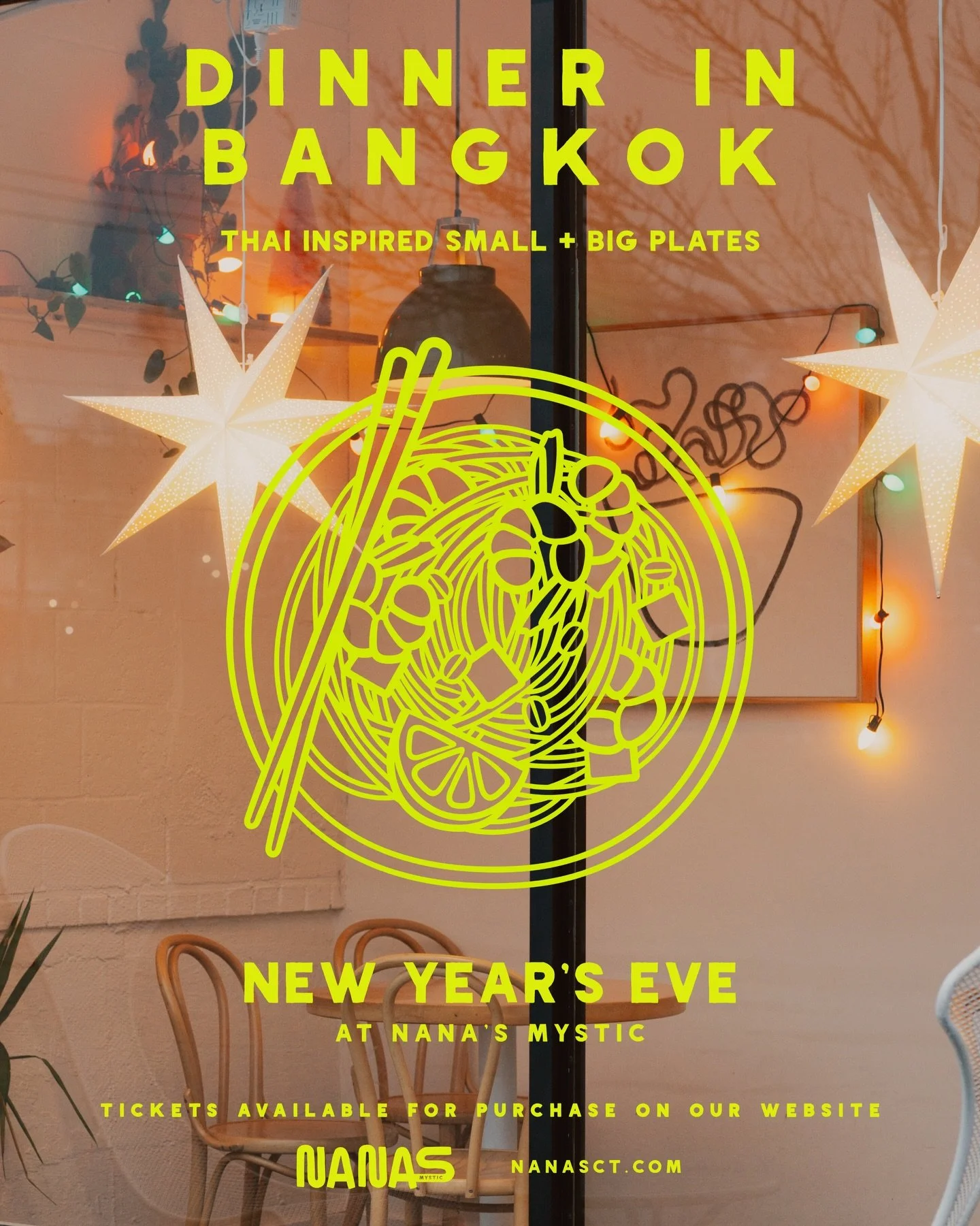 Join us in the taste of Thailand this New Year&rsquo;s Eve 🌟 this is your reminder to purchase tickets for our &ldquo;Dinner in Bangkok&rdquo; this New Year&rsquo;s Eve &mdash; with seatings a 5pm and 7pm, the vibes are right for everyone! 

Swipe t