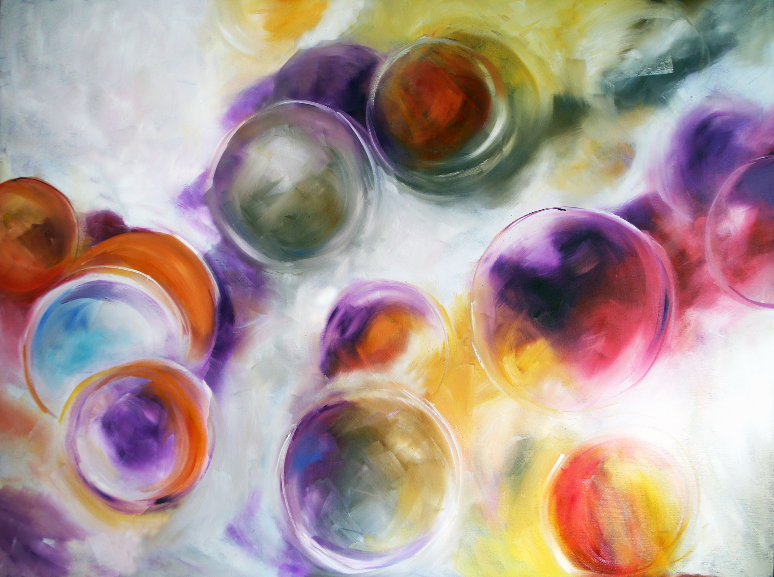 Threads of Grace:  Bubbles in the Air, Horses Everywhere