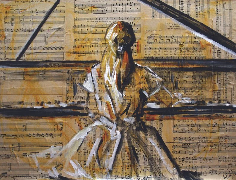 Threads of Grace: Playing for Papa - The Real Story behind the Painting