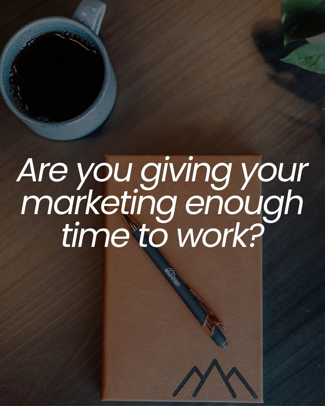 There&rsquo;s a part of marketing most people don&rsquo;t see.

The quiet refinement. The moments spent reworking a website.

Elevating imagery.
Sharpening messaging.
Showing up&mdash;consistently&mdash;even when traction feels slow.

It&rsquo;s not 