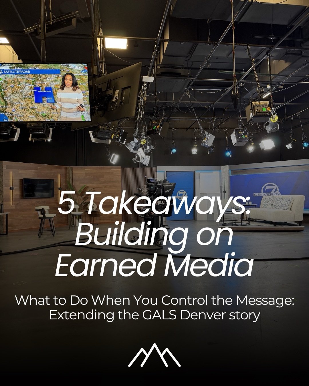 Loved seeing GALS executive director, Timeri Tolnay on Mile High Living especially after a strong run of earned media.

Earned segments are powerful for visibility and credibility. But when you have the opportunity to control the conversation&mdash;e