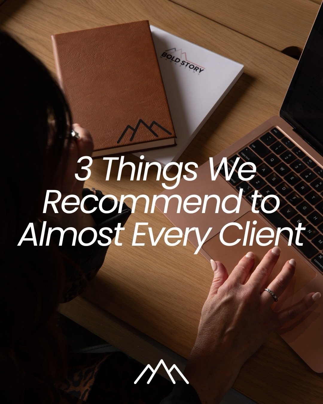 Three things we consistently recommend to clients, regardless of industry, size, or budget:

1️⃣ Show your face on your social channels.

People connect with people, not logos. Founder-led and personality-driven content continues to outperform overly