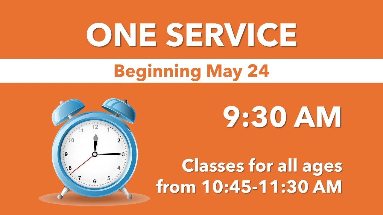 Summer Worship Schedule