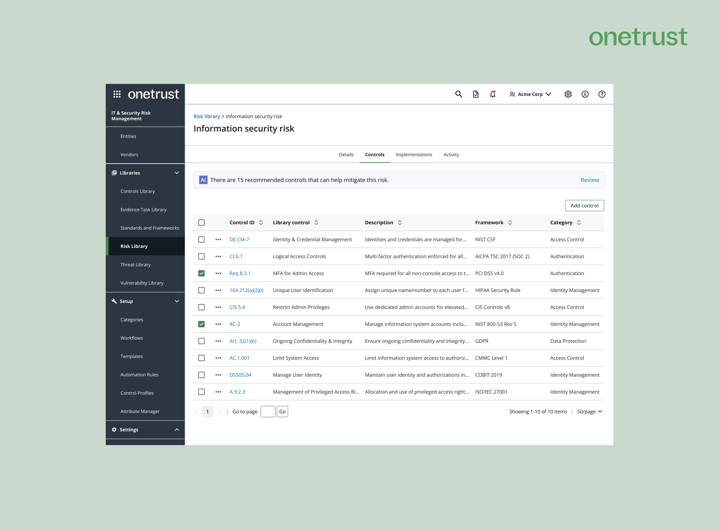 Designing AI-Assisted Compliance at OneTrust