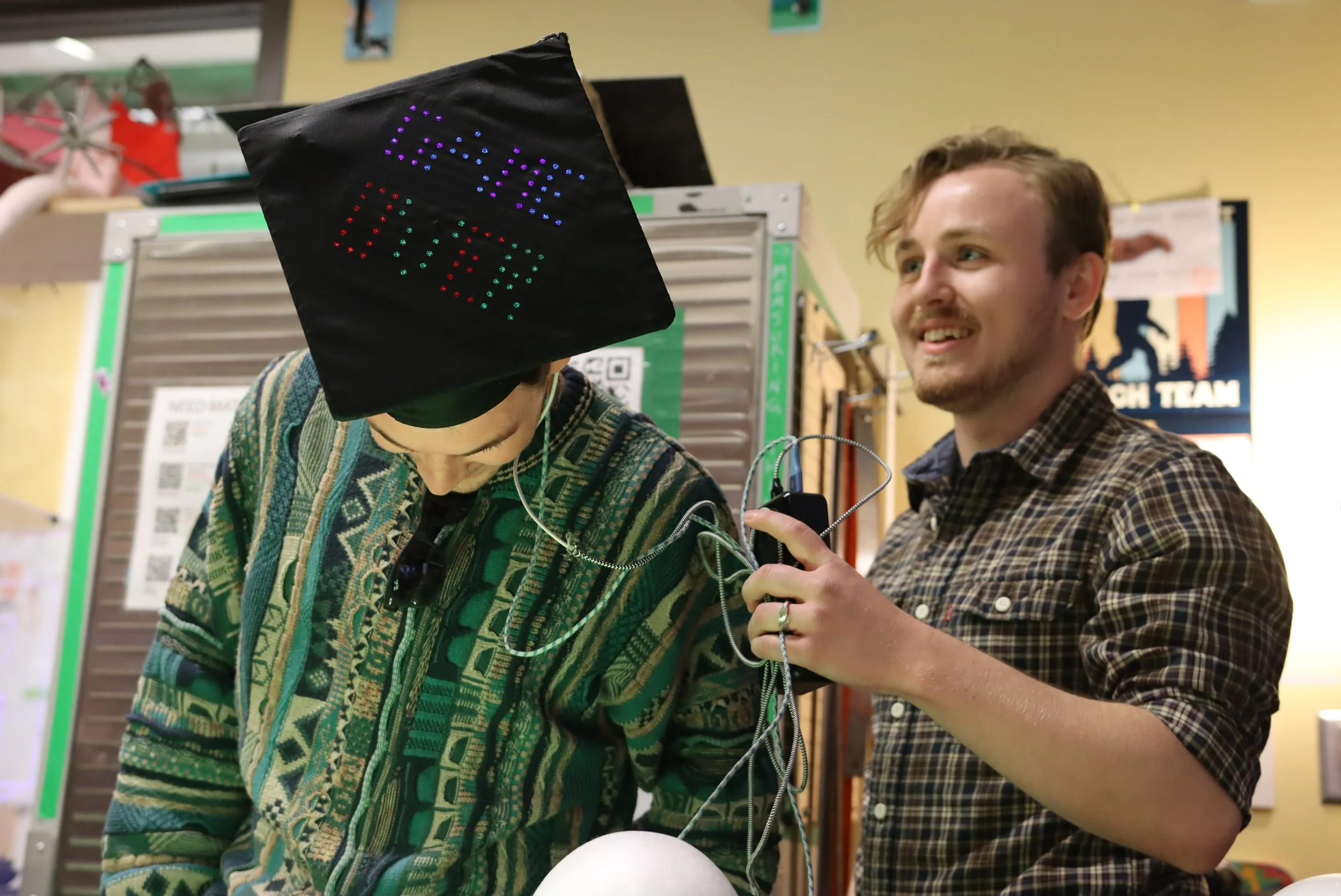 Light Up Graduation Cap (Plays Tetris!)