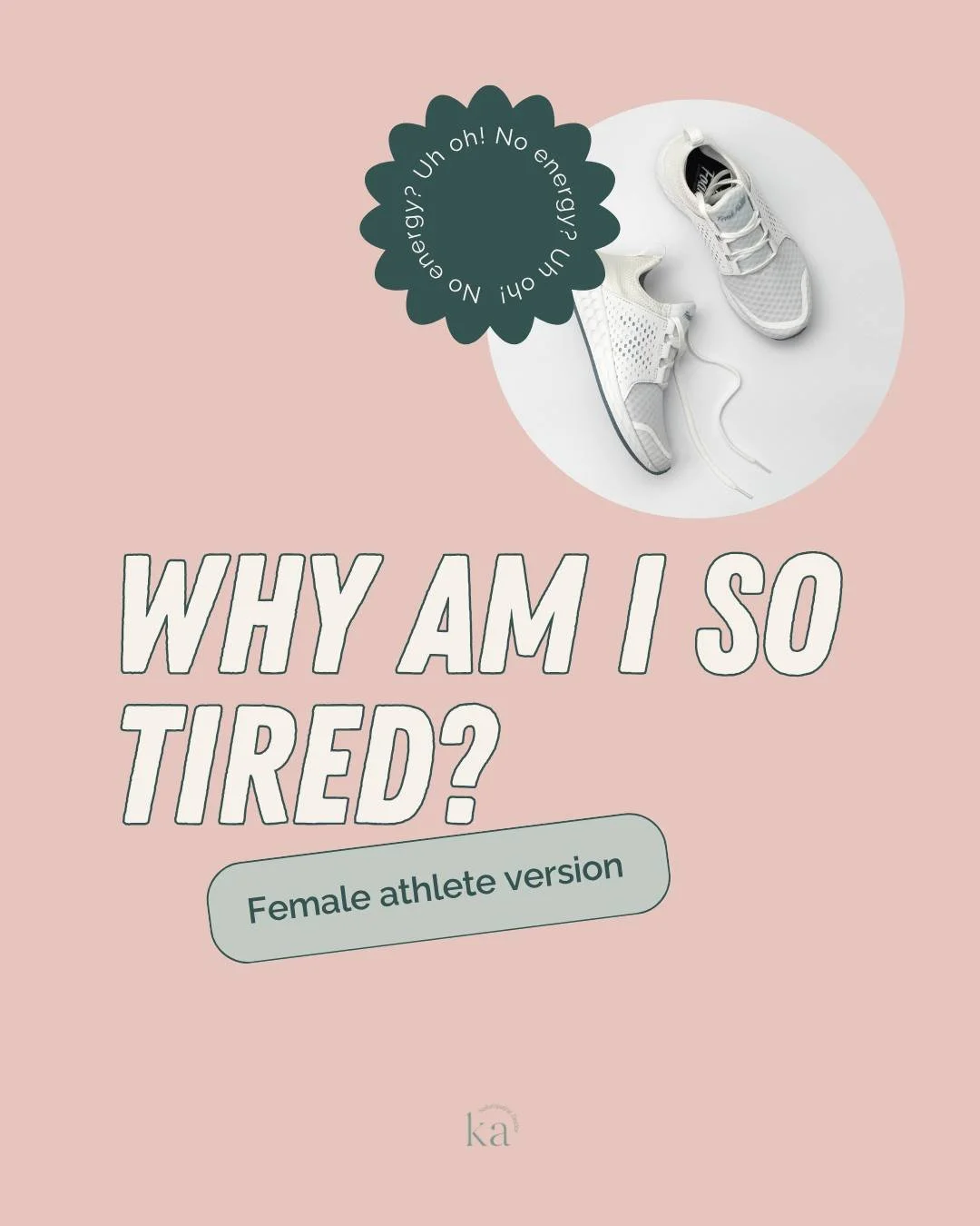 Not every tired is the same tired 🥱 

There's the kind of tired that means your training is working &mdash; a few hard days, a little flat, then you bounce back stronger. That's normal. That's the whole point of training.

Then there's the kind of t