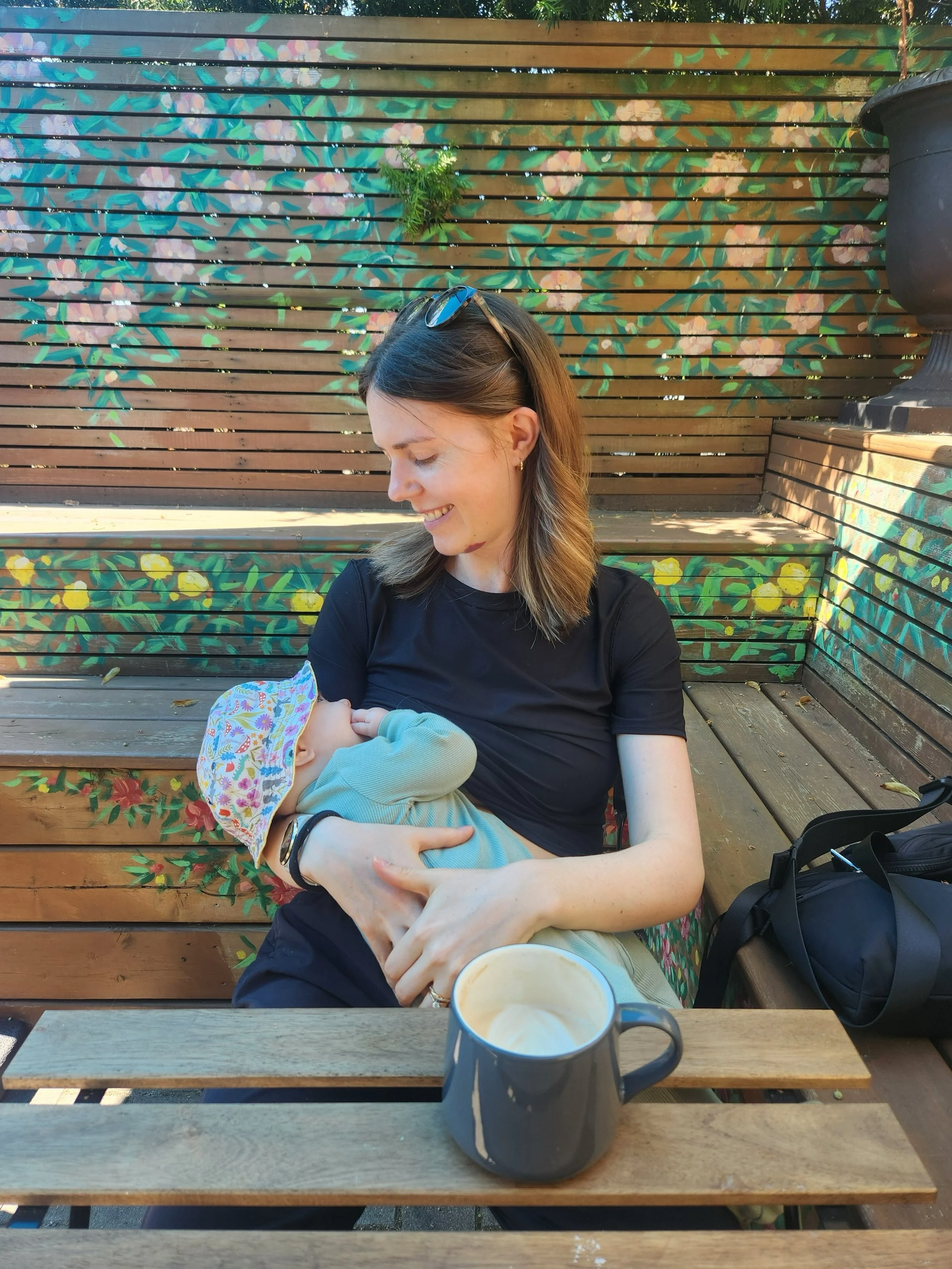 You won&rsquo;t see my daughter&rsquo;s face posted online 🫥 This is one of those choices that feels right to me as a mother. Aligned with my values. Intentional.

Don&rsquo;t get me wrong, I wish I could share her sweet face or the funny things she